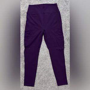 NWOT Buffbunny Legacy leggings Eggplant Purple Sz XL